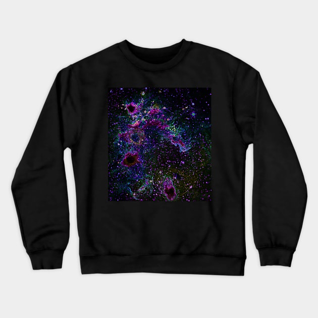 Black Panther Art - Glowing Edges 409 Crewneck Sweatshirt by The Black Panther